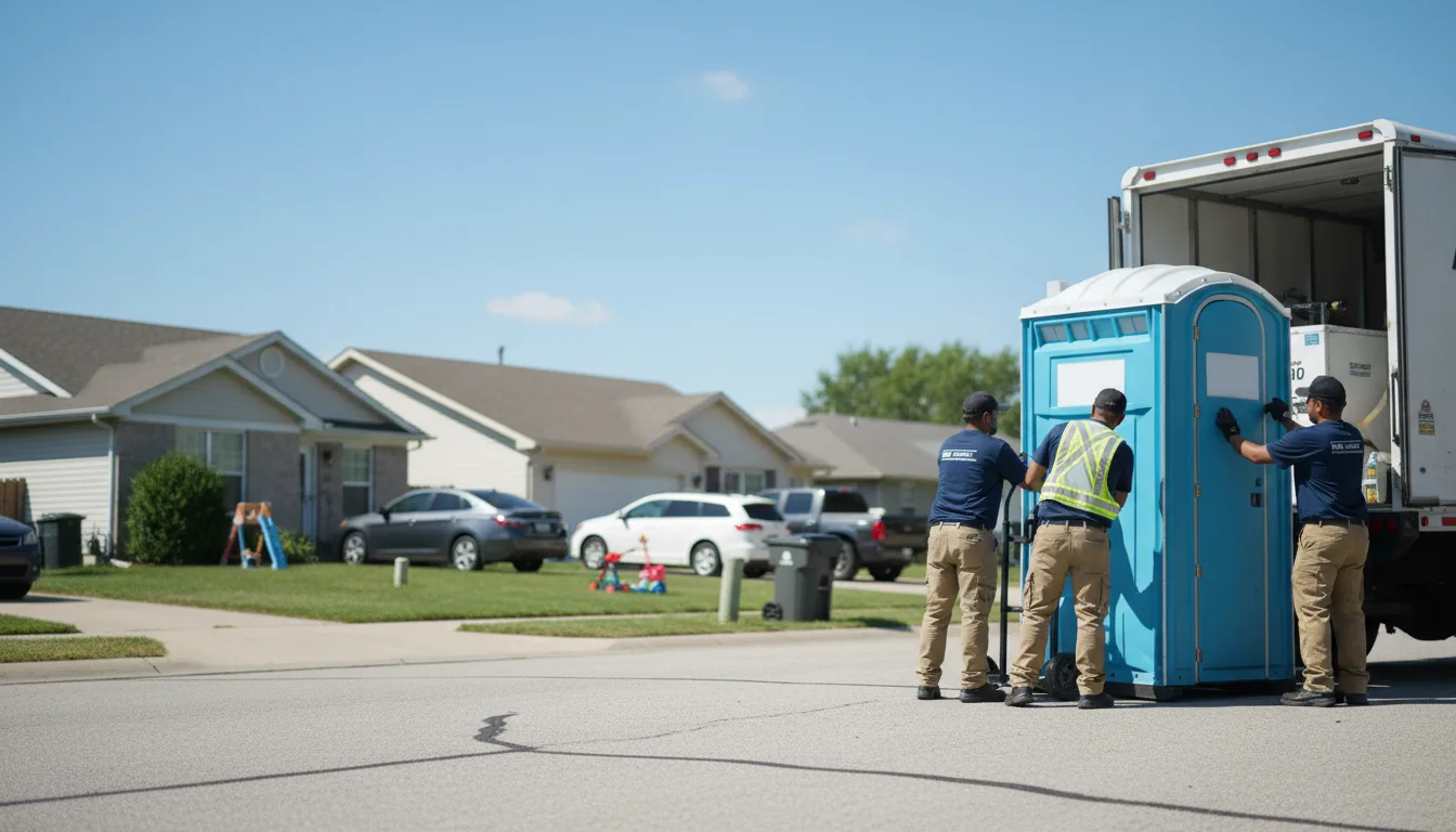 Standard Porta Potty Rentals in Cornell, IL near me